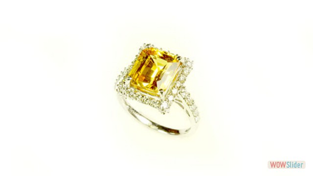 Sapphire and Diamond Ring