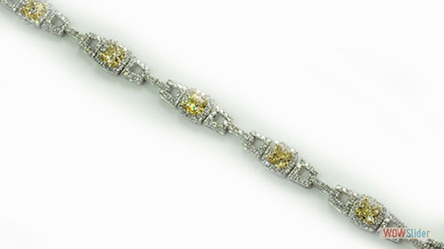YELLOW DIA BRACELET