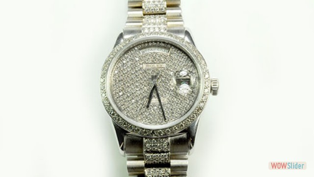 ROLEX ALL DIAMOND WATCH