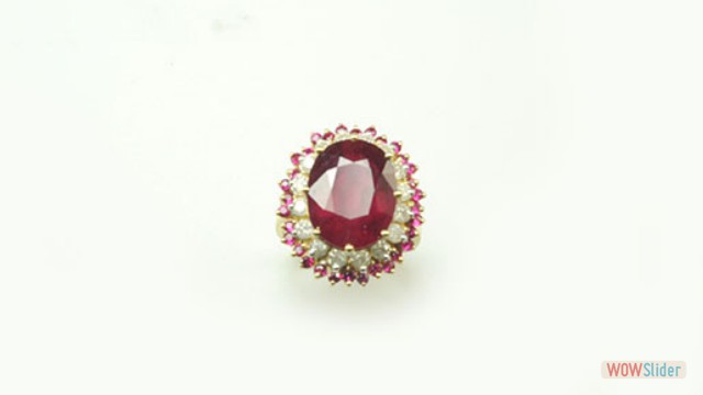 RUBY AND DIAMOND RING