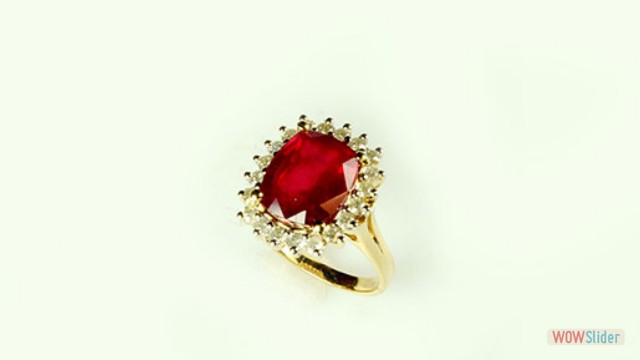 RUBY AND DIAMOND RING
