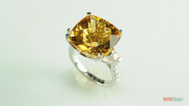 CITRINE QUARTZ RING
